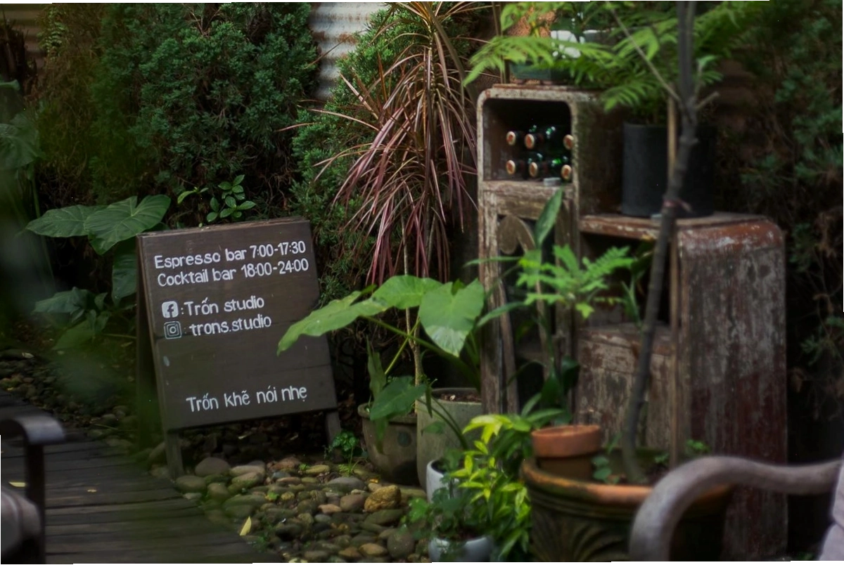 Trốn Cafe - Một điểm đến lý tưởng cho những ai tìm kiếm sự tĩnh lặng