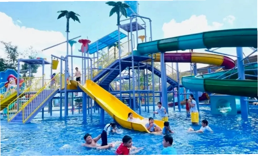 TTC Mekong Aqua Park Bến Tre khu vui chơi nước hấp dẫn