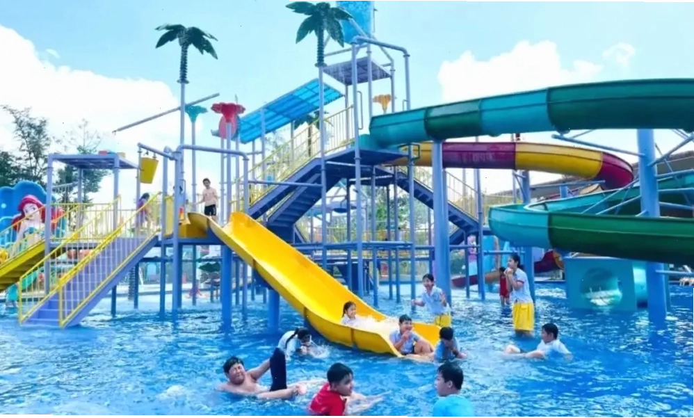 TTC Mekong Aqua Park - điểm vui chơi giải trí hấp dẫn tại Bến Tre