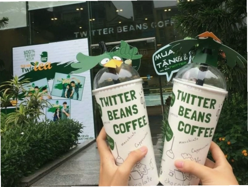 Twitter Beans Coffee với thiết kế hiện đại và view đẹp