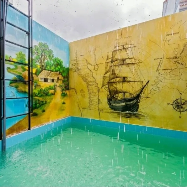 Two Brothers Homestay Hội An với không gian thoáng đãng