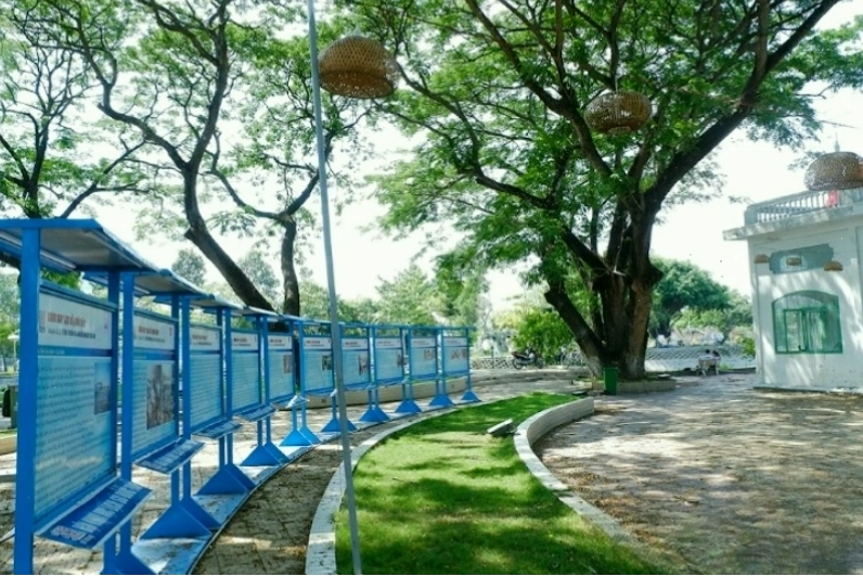 Vẻ đẹp Công viên Văn Miếu Cao Lãnh