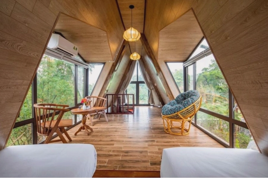 Vẻ đẹp lung linh của resort về đêm