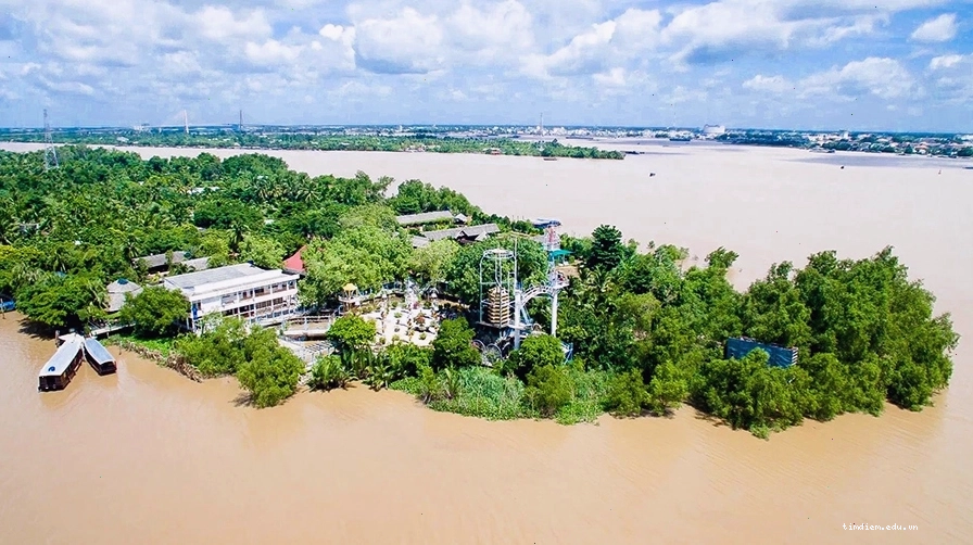 Vẻ đẹp thanh bình của Cồn Phụng