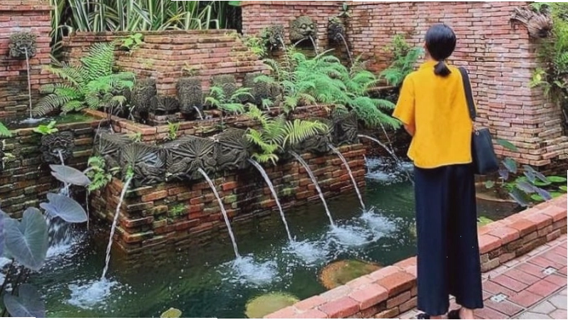 Vẻ đẹp thơ mộng của Suối Cấm tại Công viên Fort Canning