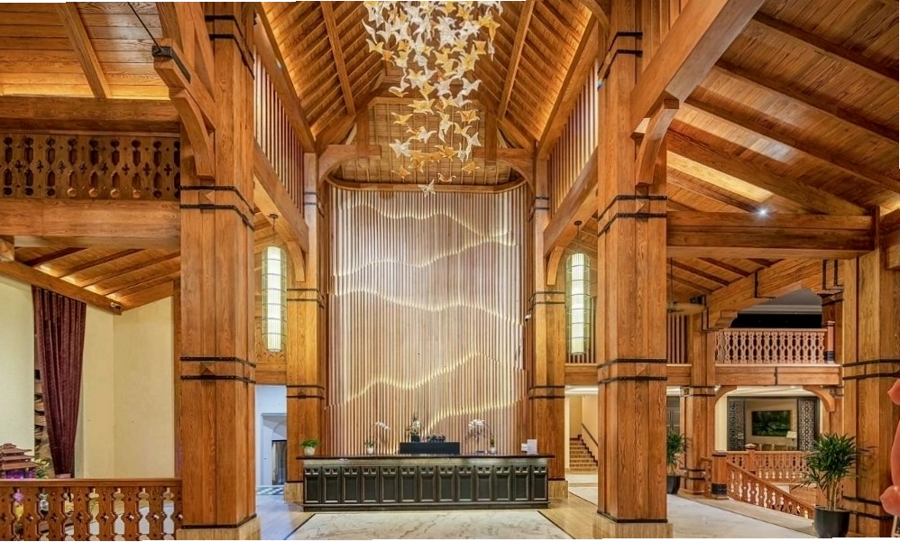 Venus Hotel Tam Đảo nhìn từ bên ngoài