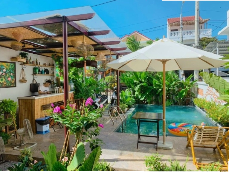 Vị trí thuận lợi của An Nhiên Homestay gần các bãi biển đẹp