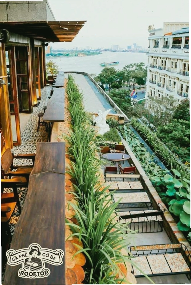 View đẹp xịn sò của quán cà phê Cô Ba