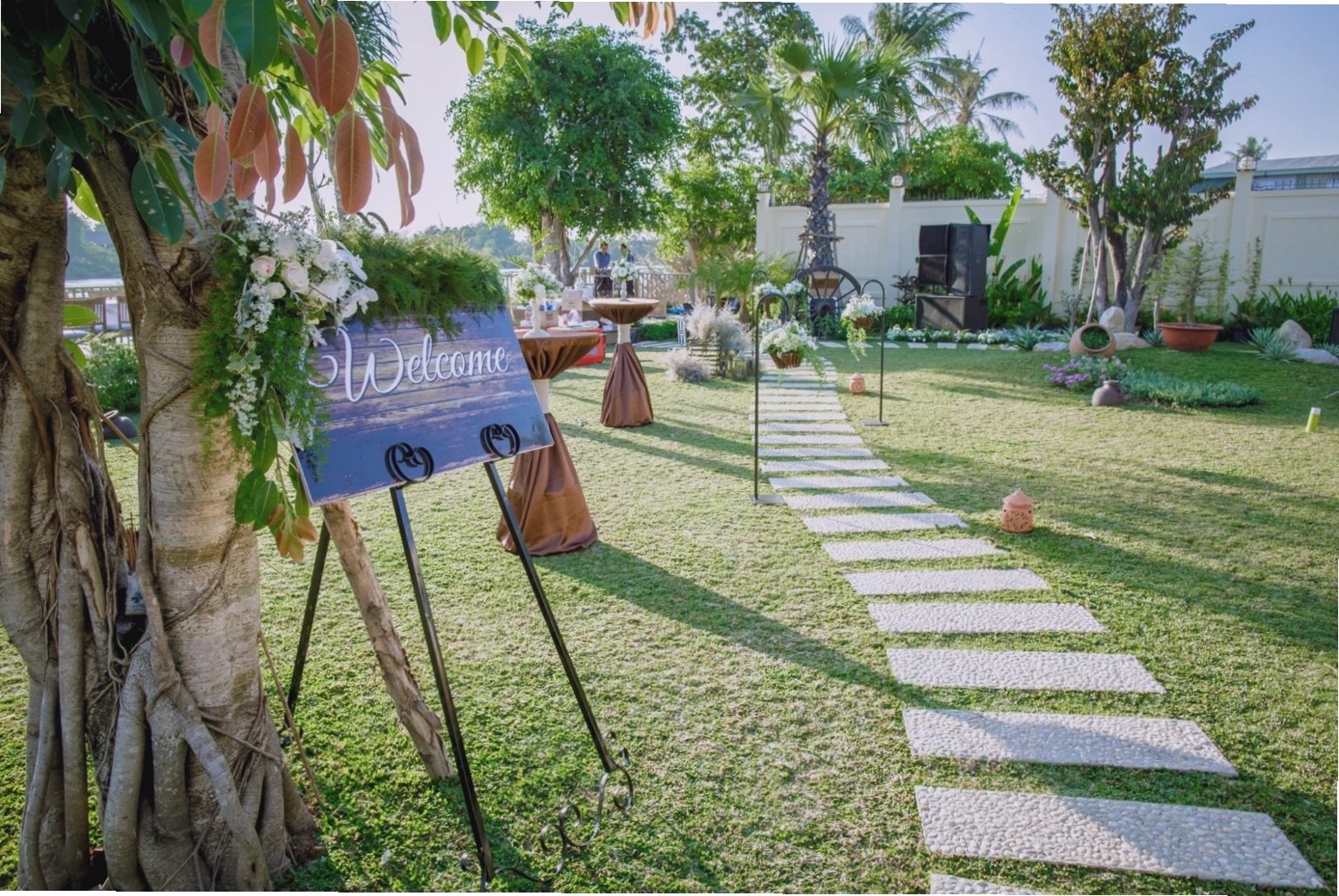 View sông lãng mạn từ Sunset Side Villa
