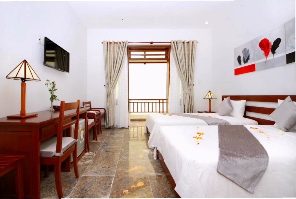 View từ ban công phòng nghỉ