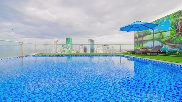 View từ phòng khách sạn Greenery Đà Nẵng