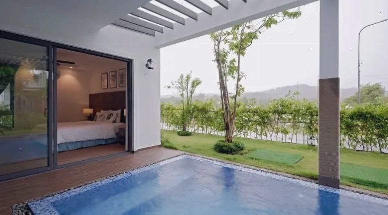 Villa 3 Phòng Ngủ có hồ bơi riêng tại Sunset Sanato Phú Quốc