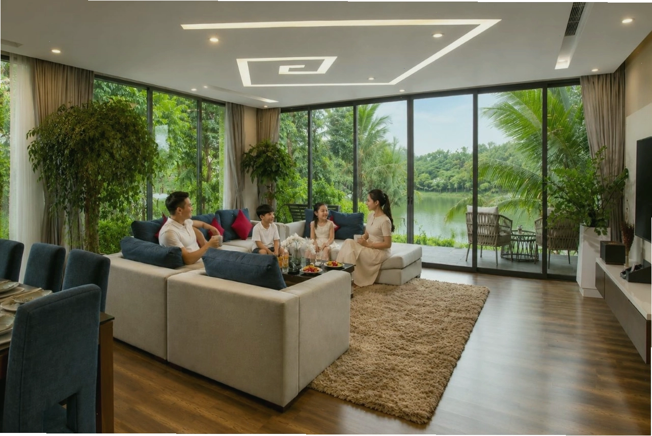 Villa 4 phòng ngủ tại Flamingo Đại Lải Resort, phù hợp cho gia đình