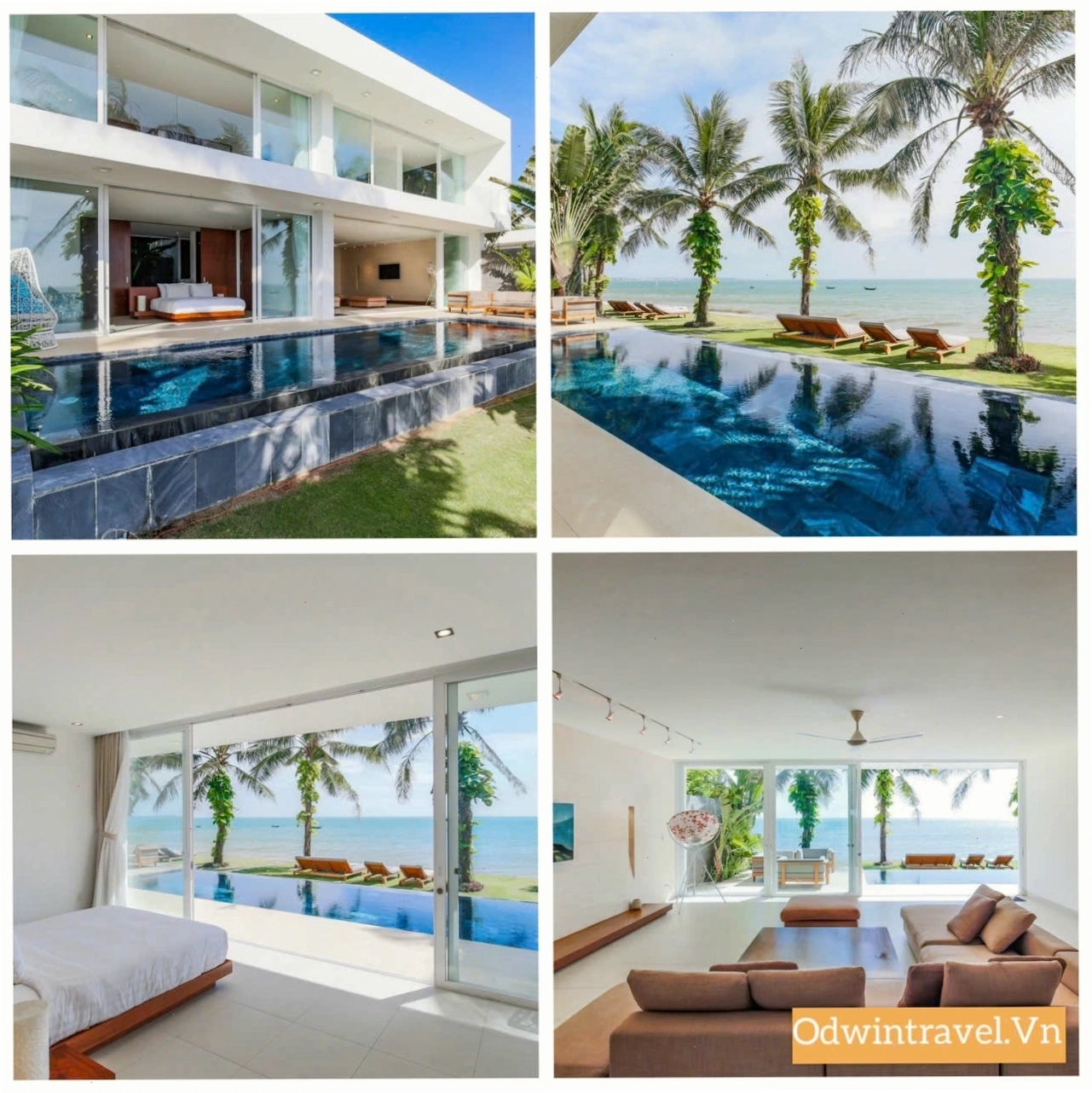Villa Phan Thiết có hồ bơi riêng sát biển