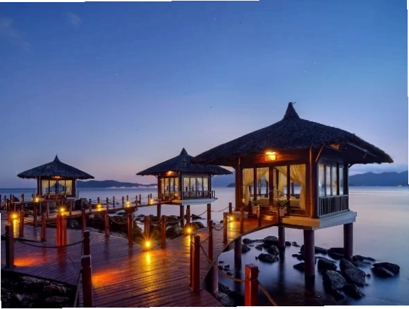Vinpearl Villa Nha Trang nhìn từ biển