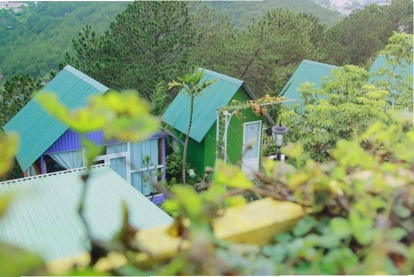 Windy Hill Coffee & Homestay nhìn từ xa