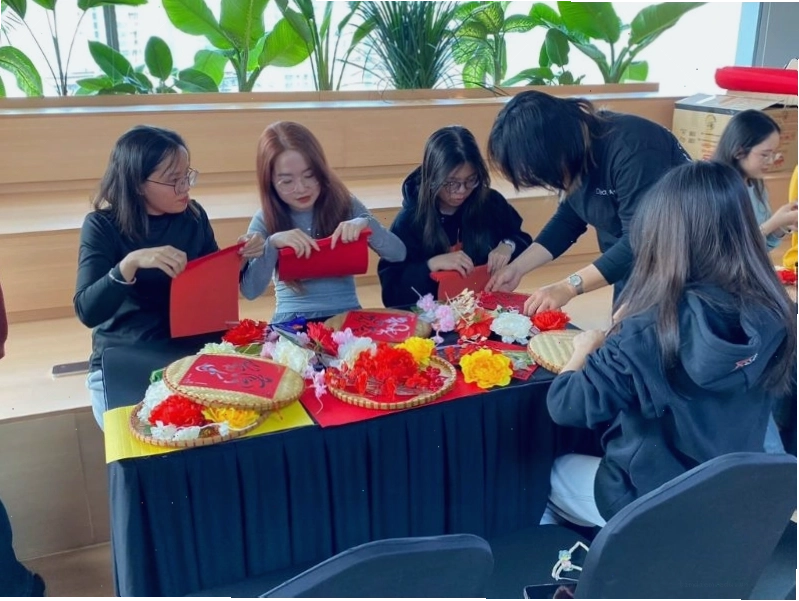 Workshop làm đồ trang trí tết tại Cheapie Art