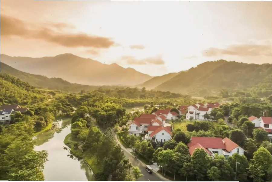 Xanh Villas Resort & Spa là địa điểm nghỉ dưỡng gần Hà Nội có không gian yên bình