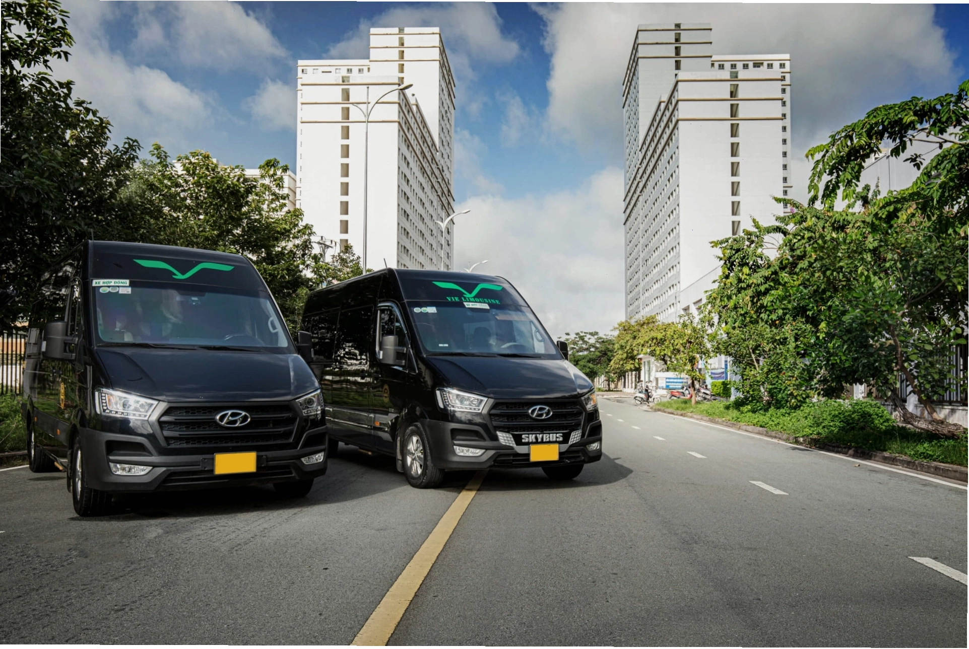 Xe limousine của Vie Limo tiện nghi và sang trọng