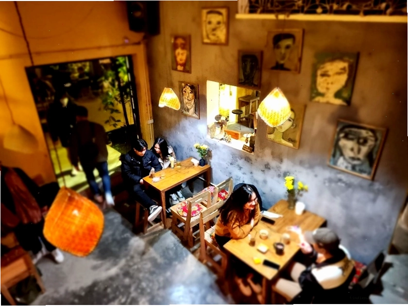 Xoan Cafe với không gian nhỏ xinh và ấm áp