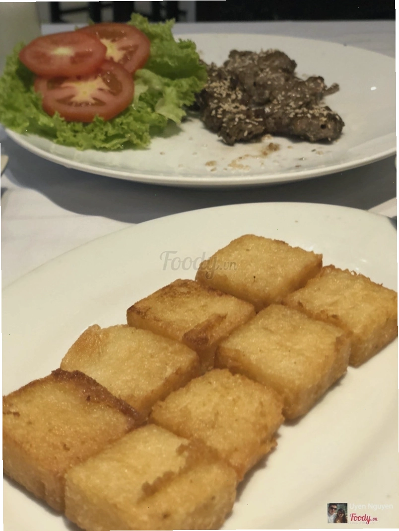 Xôi chiên với bò lụi đặc sắc