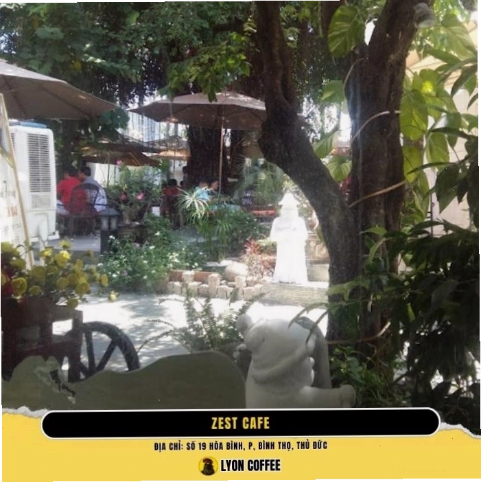 Zest cafe - Quán cà phê chòi ở Thủ Đức view đẹp gần đây